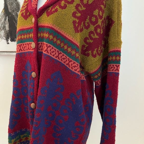 Vintage Liz Sport Button Front Cardigan Size Small - Picture 5 of 10